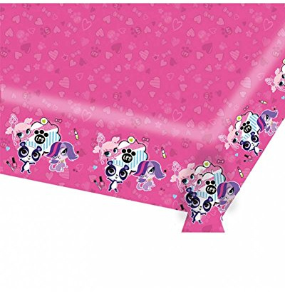 Amscan International 120 x 180 cm Littlest Pet Shop Kunststoff tablecovers