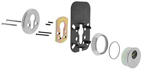 Tesa Assa Abloy E70026AI Escudo de Seguridad, Gris