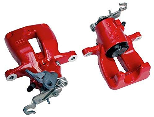 Ate 24.3387-1729.5 Aluminium Faust-Typ Bremssattel, 38mm Ø, Rot