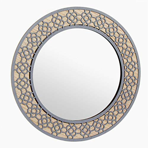 Vidal Regalos Espejo Pared 50 cm Panot Madera