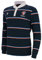 Macron Poloshirt mit langen Ärmeln, für Erwachsene, Rugby Frankreich World Cup 2023, offiziell, blau, XXL