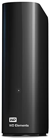 22TB WD Elements Desktop External Hard Drive, USB 3.0 external hard drive for plug-and-play storage - WDBWLG0220HBK-NESN