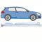 Für Vw Golf 6 2008-3 Tür Schweller Reparaturblech/Rechts