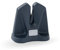 Lacor - 39263 - Afilador de Cuchillos Manual, Diseño vertical, Dos fases de afilado, 100% preciso y seguro, Antideslizante, Color gris