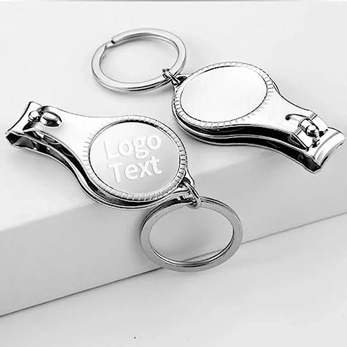 100pcs Regalos personalizados LOGOTIPO personalizado Foto Llavero Abrebotellas de cerveza de aluminio Cortaúñas Favores para fiesta de boda, Abrebotellas de decoración Favor de fiesta Empresa Ani