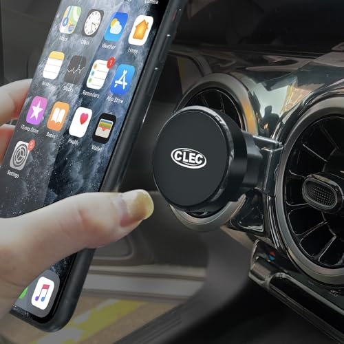 Beerte Support de téléphone de Voiture magnétique Fort adapté pour Mercedes Benz GLA 2020-2024, B Classe 2019-2024 Support de téléphone pour Tous Les Smartphones avec Vision réglable à 360 degrés