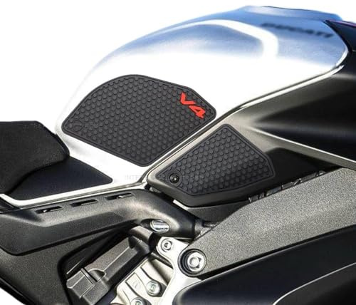 HRTLSS Tankaufkleber Motorrad Für D&ucati Panigale V4 Panigale V4S /SP2 2022 Tank Grip Side Aufkleber Motorrad Anti Slip Tank Pad Aufkleber