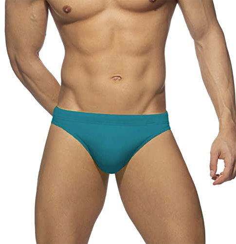 Slip de Bain pour Homme Taille Basse avec Coussin Amovible Adultes Bikini Slip de Bain pour Piscine Plage Maillot de Bain Cadeau Homme