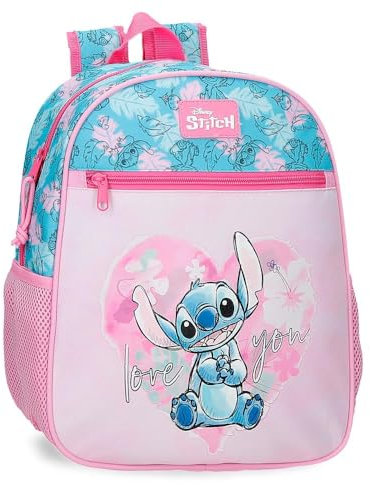 Disney Heart Stitch Fille Bagage - Sac messager, Rose, Taille unique