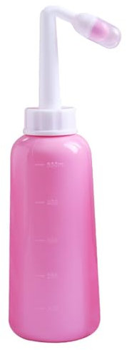 Upside Down Peri Bottle for Postpartum Care, 500ml Portable Peri Bottles with Cover, Bidet Perineal Cleansing and Recovery for New Mom
