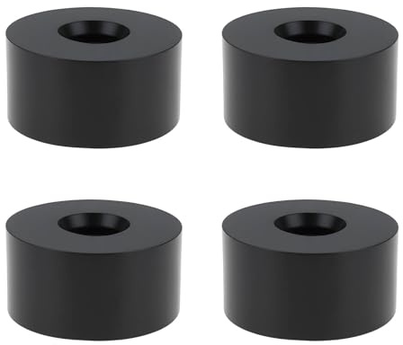 YINETTECH 4Pcs Motorcycle Fuel Tank Rubber Bracket 30x15x10mm for Install Fuel Tank