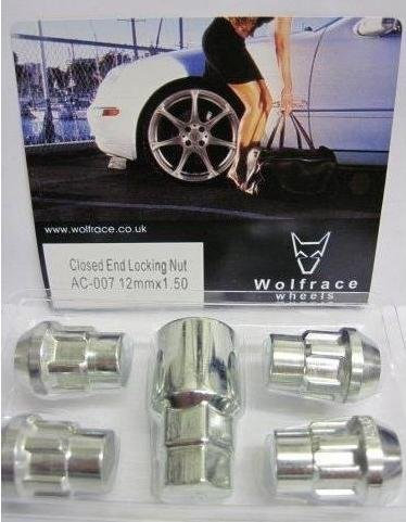 Locking Wheel Nuts to Suit For Nissan - Models Covered Almera,Micra,Narvara,Terano,Note,Qashqai,Patrol,X trail,Primera,Pathfinder,Sunny