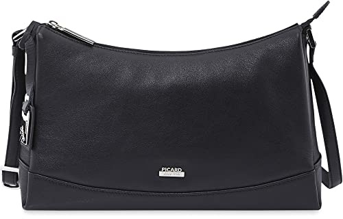 Picard Damen Really Umhängetasche Schwarz (Schwarz)