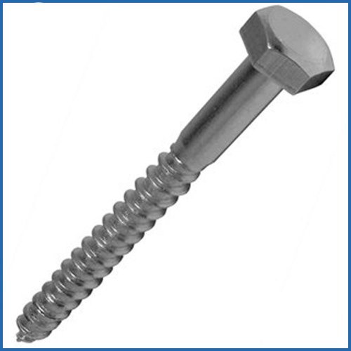Forgefix Bargainscrews - Lot de 10 boulons filetés pour tire-fond, CS10100M