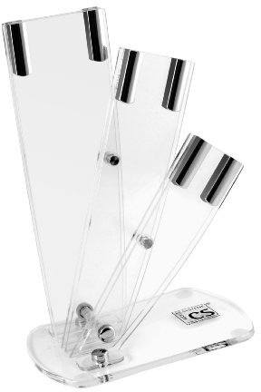 CS Messerständer, Acryl, Transparent, 48 x 30 x 1.5 cm