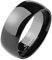 Mianova Band-Ring Edelstahl Herrenring Damenring Partnerring Trauring Verlobungsring Damen Herren Schwarz Größe 63 (20.1) Breit 8mm