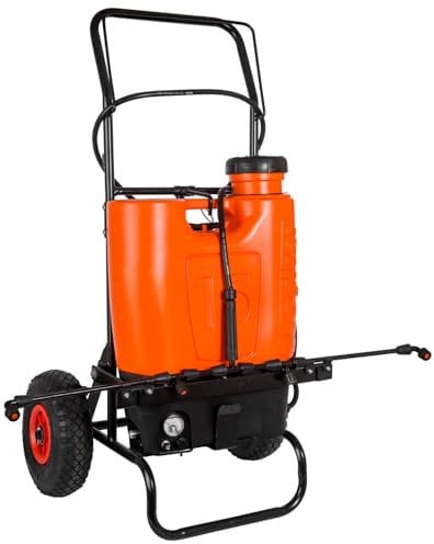 STOCKER - Pompa a zaino elettrica 15 L Li-Ion Trolley 5 bar