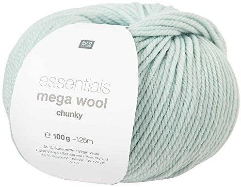 Rico Design Essentials Mega Wool Chunky, 100 g Mint