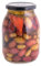 ARISTOS Griechische Oliven mit Stein in Bio Gewürze Eingelegt (Oliven-Mix, 650 GR)