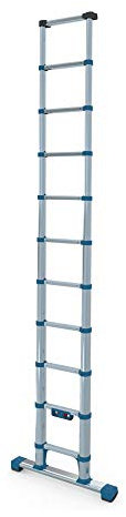 Zarges Compactstep L - Teleskop-Sprossen-Anlegeleiter 11 Sprossen