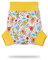 Petit Lulu Überhose (Schlupfüberhose) Größe L (9-13 kg) für Höschenwindeln und Nachtwindeln (Weltraumroboter)