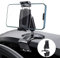 Hoembpn Soporte Móvil Coche para Parabrisas/Salpicadero,Rotación de 360 ° + 180 °,Porta Movil Coche para Teléfonos Móviles de 4-7 Pulgadas y GPS
