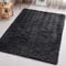 Aspire Homeware Rugs Living Room 120 x 170 Cm - Black Fluffy Rug - Area Rugs for Bedroom Large Modern Shaggy Rug Super Soft Non Slip Thick Pile