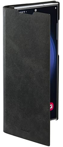 Hama Handytasche für Samsung Galaxy S23 Ultra „Guard Pro“ (Schutzhülle mit Kartenfach, klappbare Samsung S23 Ultra Hülle mit Magnetverschluss und Standfunktion) schwarz