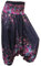 PANASIAM Aladin Pants Flower Black, XL