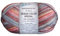 ONline Supersocke Sort. 374 Design Color Spezial 100g 3092 - braun/blaugrau/ocker/rot