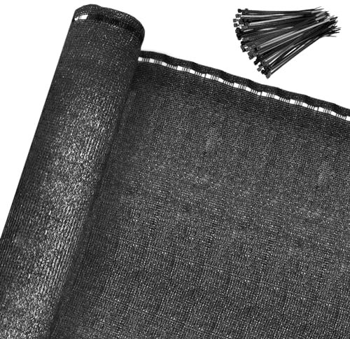 KAIDIDA Garden Screening 1x15m Garden Fence Screening 230gsm Garden Privacy Screen Dark Grey Privacy Fence Screening Fence Screen for Backyard Patio Swimming Pools