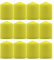 Taco Citronella Kerzen, groß, XL, 100 x 70 mm, 12 Stück, Duftkerzen, lange Brenndauer und delikates Aroma, 28-30 Stunden Brenndauer, Aromatherapie mit Kerzen