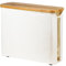 Toilettenpapier Korb,Bambus Toilettenpapier Storage-Ultimate Badezimmer Veranstalter mit Bambus-Deckel,Große Toilettenpapierhalter für bis zu 9 Mega Rollen,Toilettenpapier Schrank für Badezimmer