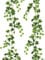 PacuM Enredaderas Artificiales 2Pcs Plantas Hiedra Artificial 1.8m Plantas de Hiedra Artificial Enredaderas Artificiales Hiedra Falsa Plantas Colgantes Hiedra Verde para Bodas,Jardines(Blanco Verde)