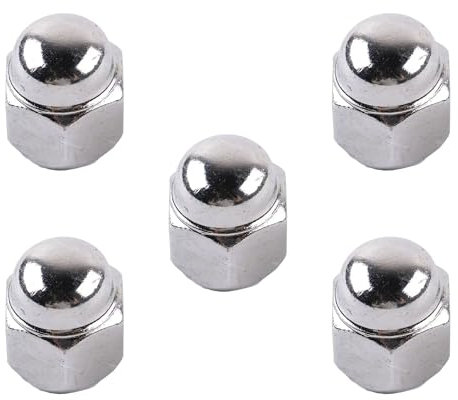 VVBNIN Satz Radschrauben Kompatibel Mit Subaru Für Impreza 2005 2006 2007 2008 2009 2010 2011 2012 2013 2014 2015 2016 X5 Radnabe Chrom-Radbolzenmutter OEM: 28171AG000