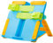 Support de Livre de Cuisine Réglable, Support de Lecture Pliable en Plastique, Pliable Porte-Livre, Support Livre Portable pour Livres Tablette Recette Manuel Partitions Peinture Bleu
