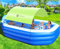 StarOcean Piscina gonfiabile con baldacchino, grande piscina gonfiabile per bambini, adulti, piscine gonfiabili con sedili, schienale. Piscina gonfiabile durevole per famiglie da 300 x 180 x 63 cm