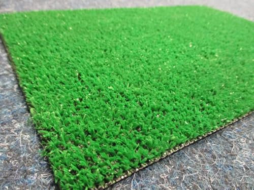Internethandel Pfordt Tuft Kunstrasen 100x200 cm Grün, Rasenteppich, Outdoor Teppich wetterfest und pflegeleicht für Balkon, Terrasse und Garten