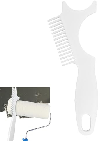 Werkzeug zum Reinigen von Farbwalzen | Reiniger für Farbwalzen | Reinigungsschaber zum Entfernen von Rost und Schmutz Acryl Wände Möbel Rahmen Pinsel