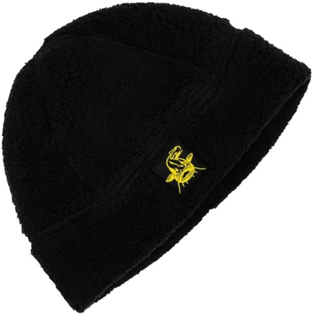 Black Cat BC Fleece Beanie Mütze - Angelmütze