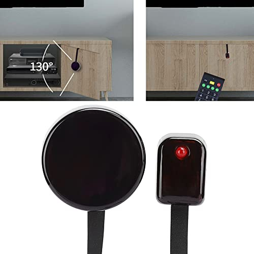 Naroote IR-Extender Hochleistungs-Infrarot-Remote-Repeater für Haushaltsgeräte Großer Übertragungswinkel und Abdeckung für den Heim- und Bürogebrauch