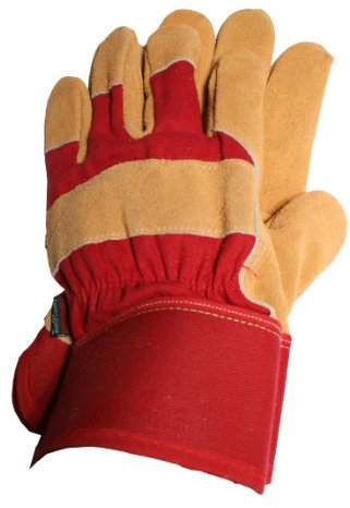 Town and Country Tgl412 Mens Lined Leather Palm Gloves
