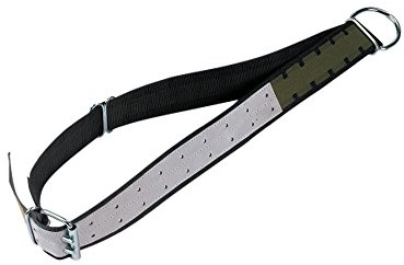 Kerbl Halsband allein 7cm, 170cm, mit Ovalglied und D-Ring