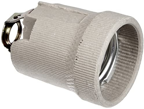 E27 Keramik Fassung 230V mit Bügel HLDR-E27-D