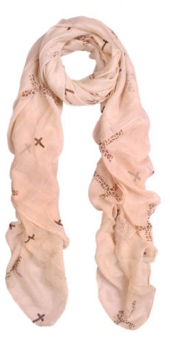 Eleganter Schal mit Leopardenmuster, in verschiedenen Farben erhältlich - Pink - Einheitsgröße