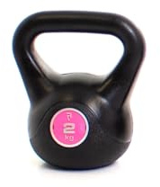 BODYPOWER 2kg Vinyl Kettlebell