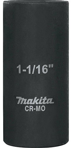 Makita A-96344 1-1/16 Deep Well Impact Socket with 1/2 Drive