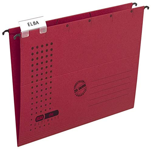 Elba 100552089 Hängemappen und Zubehör chic rot