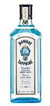 Bombay Sapphire Gin 40 % 2x 0.7 Litre