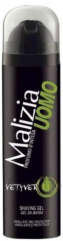 malizia uomo vetyver rasiergel 200ml